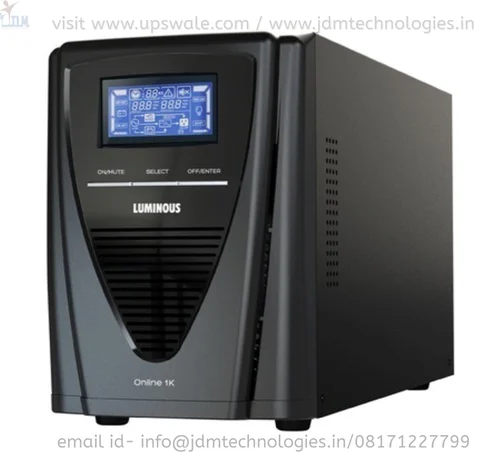 Luminous Make 1 KVA On Line UPS ( Internal Batteries)