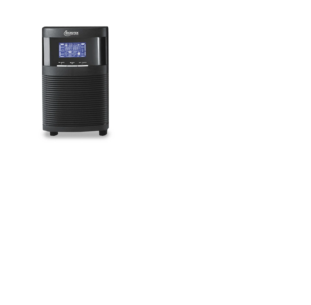Microtek Make 1 KVA 1:1 Phase 24 V On Line UPS (Internal Batteries E2 Series)